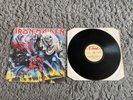 Iron Maiden “The Number Of The Beast” Original 1987 U.K. vinyl Lp