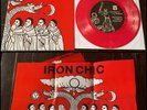 IRON CHIC Spooky Action EP 7” Red Vinyl 1st Press 350 w/ Poster-rvivr latterman