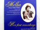 DAME NELLIE MELBA FIRST RECORDINGS - HISTORIC MASTERS (MINT Sealed) Vinyl [78]