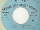 HOWARD TATE Baby I Love You VERVE PROMO TYN TYMES NORTHERN SOUL USA 45
