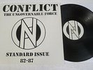 CONFLICT - Standard Issue 1982-87 LP Anarcho Punk,Crass,Flux,Subhumans,Antisect