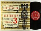 Wilhelm Furtwangler - Beethoven: Symphony No. 3 Eroica LP - Urania URLP 7095 VG+