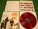 Beatles A Hard Day´s Night Japan LP 2st press 1967 red vinyl Odeon OP-8147