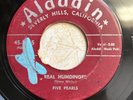 Doo Wop 45 Five Pearls - Real Humdinger/Please Let Me Know ALADDIN