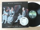 Black Sabbath -  Heaven And Hell    1st Press  GERMANY  1980  LP    Vinyl   vg+