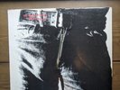 Rolling Stones 1973 Sticky Fingers  LP Vinyl Record Andy Warhol Insert /Zipper