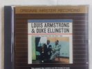 Louis Armstrong & Duke Ellington Recording Together For The First Time 24k Mfsl 