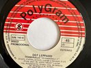 DEF LEPPARD - Armageddon It -  RARE MEXICO 45 promo
