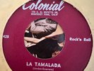 Latin 45 Rare Lalo Guerrero Rock n Roll La Tamalada Si Hay Santo Clos Colonial