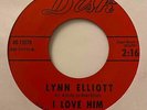 Jazz Vocal ISM 45 LYNN ELLIOTT Heartaches/I Love Him Disk HEAR
