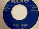 Mod R&B Jiver 45 LULA REED I'll Upset You Baby/Wonderful Love HEAR King