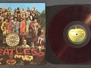 THE BEATLES SGT PEPPERS LONELY HEARTS CLUB BAND RED VINYL JAPANESE IMPORT RARE