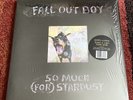 Sealed Fall Out Boy So Much (For) Stardust Black Gold Swirl Vinyl + Signed Card