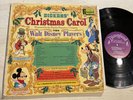 Walt Disney Productions Dickens’ Christmas Carol Cast LP Disneyland + Book VG+