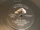 RCA Victor 78 RPM Elvis Presley - Love Me Tender 20-6643 V++