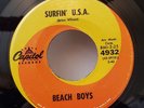 Beach Boys   SURFIN U.S.A. / SHUT DOWN  (ROCK N ROLL 45) #4932 PLAYS VG++