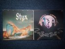 2 LPs  von Styx Japan Pressungen   Hervorragende Qualität: Equinox+ Crystal Ball