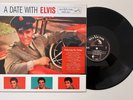 A Date With Elvis - Friday Music FRM-2011 black vinyl gatefold LP - rare