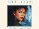 LP Soul -Funk  KARIN JONES   under the influence of love   1982  COLORED REISSUE