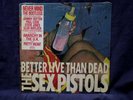 SEX PISTOLS VERY RARE SEALED LP BETTER LIVE THAN DEAD 1988 1st PRESS W/STICKER