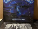Metallica  Ride the Lightning LP original 1984 Megaforce MRI 769  INSERT  OG, NM