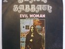 BLACK SABBATH Evil Woman RARE Spain 1970 EX Ozzy Osbourne 7