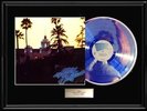THE EAGLES HOTEL CALIFORNIA LP WHITE GOLD PLATINUM TONE RECORD NON RIAA RARE