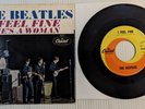 The Beatles I Feel Fine / She's A Woman 45 w/ West Coast sleeve  EX/EX