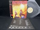 IRON MAIDEN RUNNING FREE EMI S-14-120 VINYL JAPAN LP OBI EX/EX
