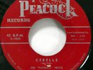 JOE Papoose FRITZ 45 Cerelle / If I Didnt Love PEACOCK Rn'B Original     Sw 246