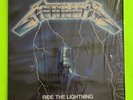Metallica - Ride the Lightning Masterdisk LP Vinyl Megaforce/Elektra 1984 Shrink