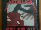 METALLICA - Kill 'Em All LP- Original 1983 Megaforce 1st Press Shrink Wrap VG++