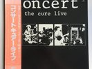 The Cure - Concert The Cure Live Japan vinyl LP w/ obi + insert EX