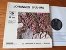 BRAHMS / J.J.KANTOROW violin- P.MULLER cello- J.ROUVIER piano LP SARASTRO NMINT
