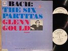GLENN GOULD - BACH: THE SIX PARTITAS - ORIGINAL US COLUMBIA PROMO 2LP mono vinyl