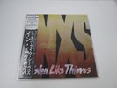 INXS LISTEN LIKE THIEVES WEA P-13159 with OBI Poster Japan VINYL LP