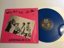 ADRENALIN O.D. WACKY HI-JINKS LP BLUE WAX ORIGINAL 1984 MINOR THREAT  RARE PUNK