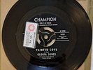 Gloria Jones - Tainted love Champion, Black Paper Lable + Import Sticker. 14003