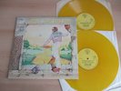 ELTON JOHN 2 X YELLOW VINYL LP, GOODBYE YELLOW BRICK ROAD, DJM, GLASTONBURY PROG
