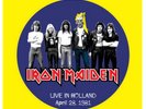 IRON MAIDEN - LIVE IN HOLLAND - APRIL 28, 1981 - PICTURE DISC - LP - 2023