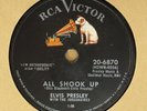 RcaVictor 20-6870 - Elvis Presley - All Shook Up - vintage rock n roll 78rpm
