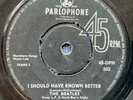 THE BEATLES - I SHOULD HAVE KNOWN BETTER rare NIGERIA ONLY 1964 / BEAT / VG