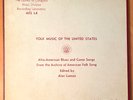 ALAN LOMAX Folk Music of the US AFS L4 RED VINYL Afro-American Blues & Game Song