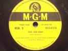 Hank Williams - Lovesick Blues & Cold Cold Heart - 1951 Japanese 78