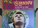 EP 45T Johnny HALLYDAY - Hey Joe / Blue Label Granular Pouch / Media NEW