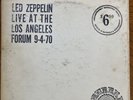 Led Zeppelin Live At The Los Angeles Forum 9-4-70 vinyl 2LP Rubber Dubber RARE