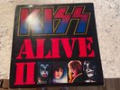 KISS ALIVE II 2 1977 ORIGINAL Vintage Record Vinyl LP Album 2 LP record set