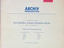 Bach Cello Suites Nos. 3 & 4 - Fournier - Archiv - first red stereo