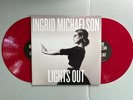 RARE Ingrid Michaelson LIGHTS OUT Pink Red Vinyl 2xLP Record (READ)