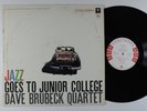 DAVE BRUBECK QUARTET Jazz Goes To Junior College COLUMBIA LP mono 6-eye wlp s